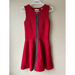 A.L.C. Dolls Sleeveless Zip Front Knit Dress Women's Size Small
